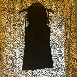 The Limited Frilly Blouse w/ Mock Neck